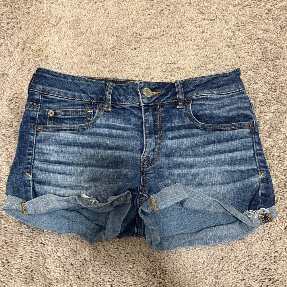 Denim Blue Women's Shorts
